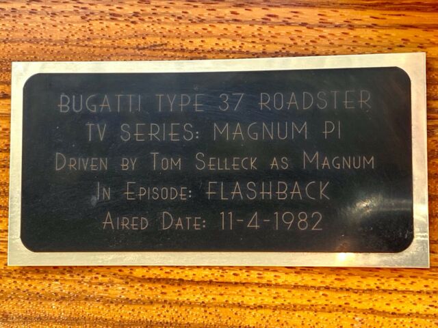 Bugatti Type 37 TV Series - Magnum, P.I. 1927 image number 34