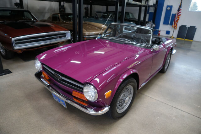 Triumph TR6 with 33K original miles! 1973 image number 24