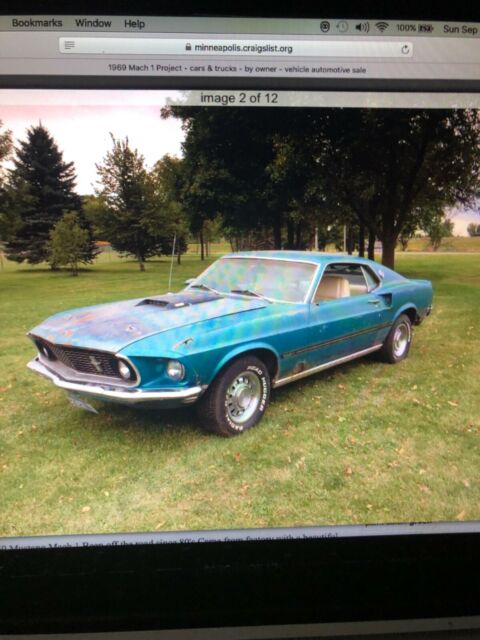 Ford Mustang 1969 image number 1