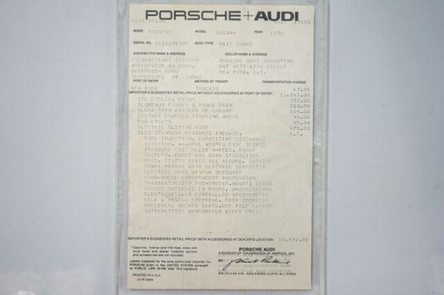 Porsche 911 1976 image number 47