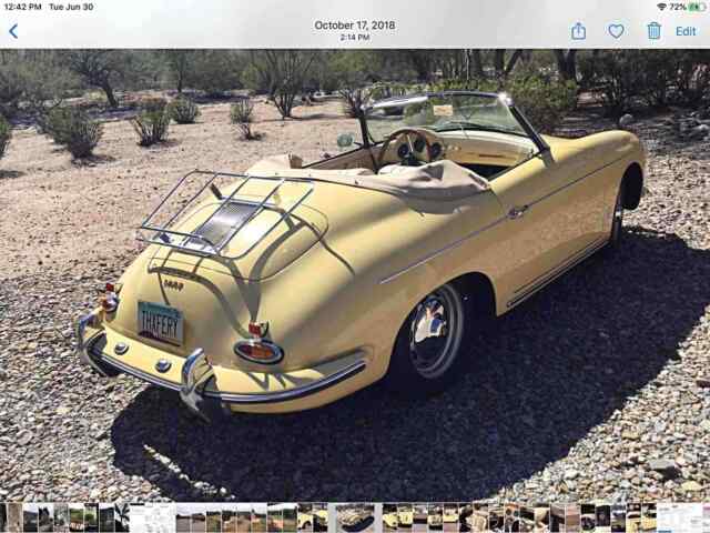 Porsche 356 B Roadster 1960 image number 1