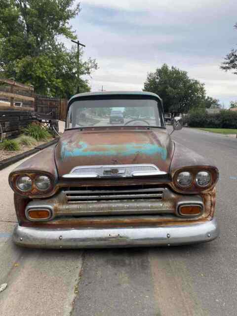 Chevrolet Apache Fleetside Big Window 1959 image number 1