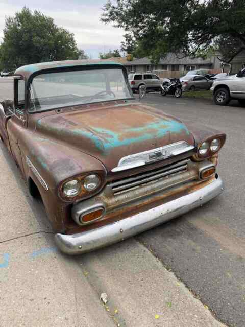 Chevrolet Apache Fleetside Big Window 1959 image number 29