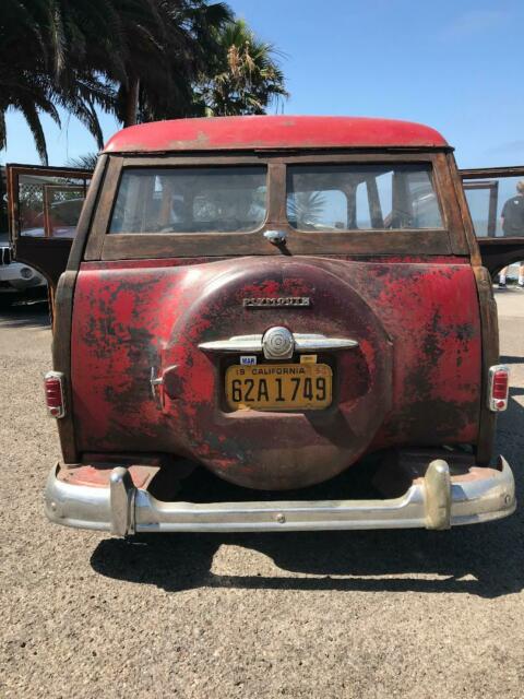 Plymouth woodie station wagon 1950 image number 13