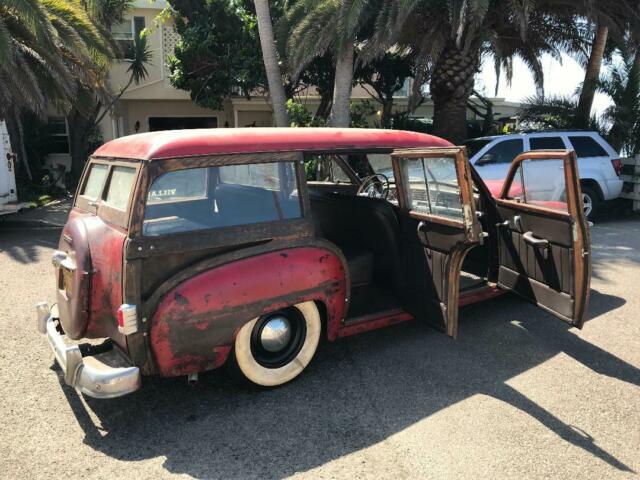 Plymouth woodie station wagon 1950 image number 19