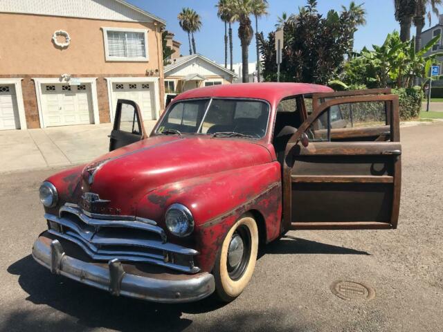 Plymouth woodie station wagon 1950 image number 8