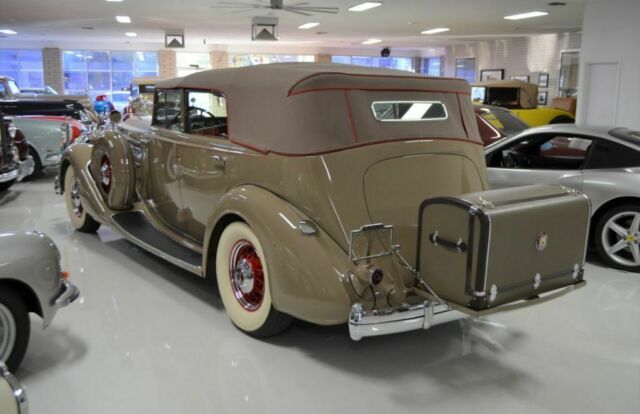 Packard Twelve Model 1408 Convertible Sedan 1936 image number 12