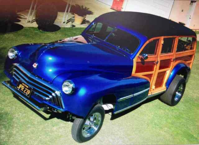 Oldsmobile woodie gasser 1948 image number 2