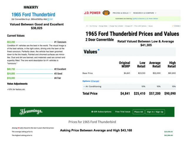 Ford Thunderbird 1965 image number 45