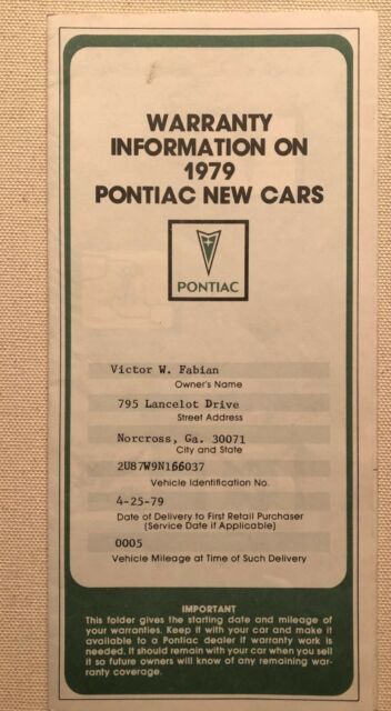 Pontiac Firebird 1979 image number 18