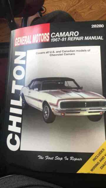 Chevrolet Camaro 1968 image number 6