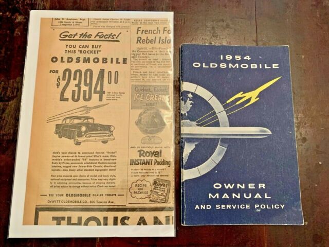 Oldsmobile Ninety-Eight 1954 image number 44