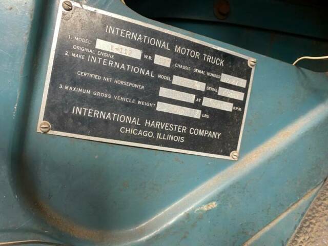 International Harvester L110 1951 image number 16