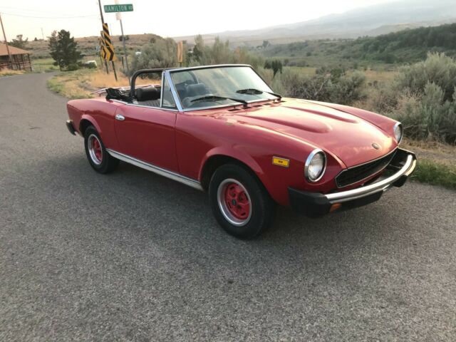 Fiat 124 Spider 1979 image number 0