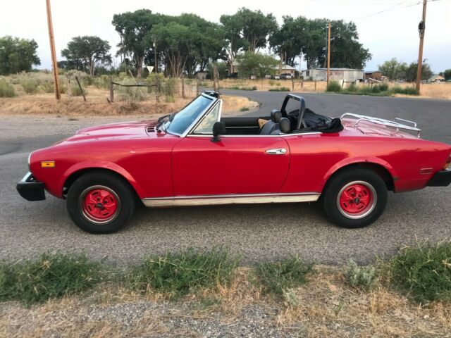 Fiat 124 Spider 1979 image number 25