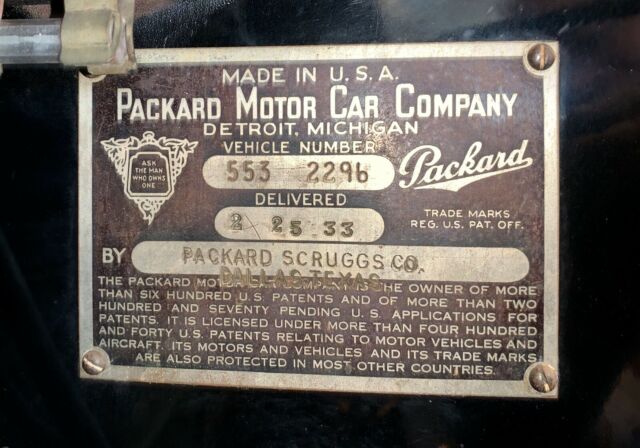 Packard 900 Light Eight 1932 image number 35