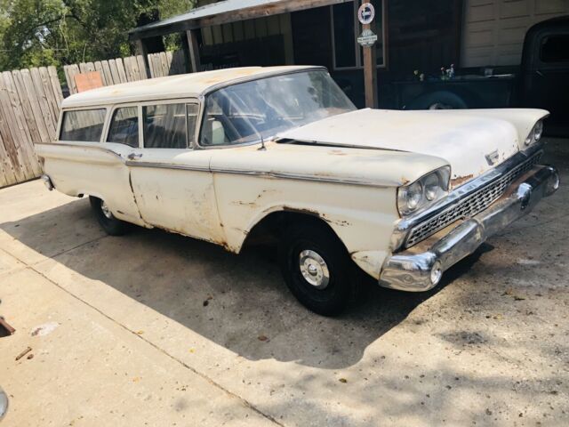 Ford 2dr Ranch Wagon hot rat rod country sedan galaxie fairlane 1959 image number 1