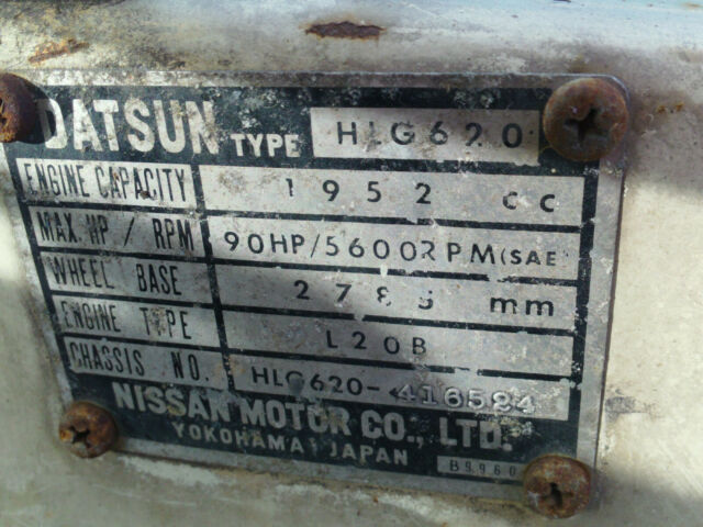 datsun 620 1979 image number 3