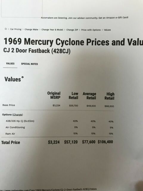 Mercury Cyclone 1969 image number 23