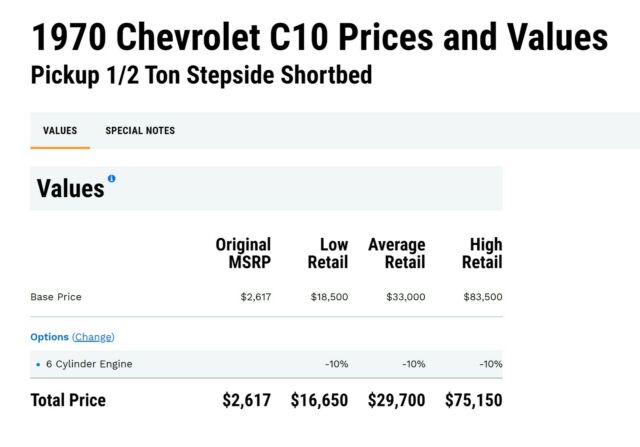 Chevrolet C-10 1970 image number 14