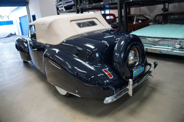 Lincoln Zephyr Continental V12 Convertible 1940 image number 11