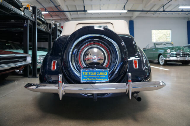 Lincoln Zephyr Continental V12 Convertible 1940 image number 33