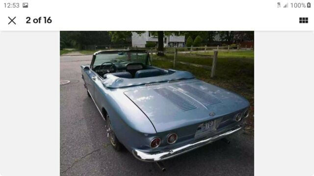 Chevrolet Corvair 1963 image number 4