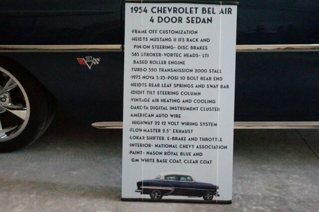 Chevrolet Bel Air/150/210 1954 image number 21