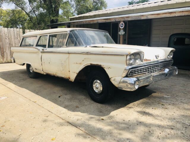 Ford 2dr Ranch Wagon hot rat rod country sedan galaxie fairlane 1959 image number 0