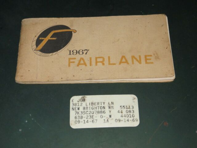 Ford Fairlane 1967 image number 22