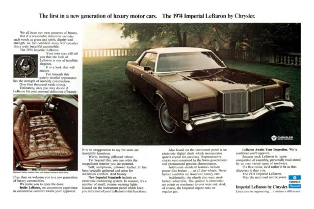 Chrysler Imperial 1974 image number 23