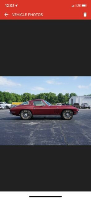 Chevrolet Corvette 1965 image number 11